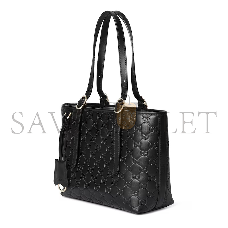 GUCCI GG EMBLEM MEDIUM TOTE BAG 847456 (25*20*10cm) GUCCI GG EMBLEM MEDIUM TOTE BAG 847456 (25*20*10cm)